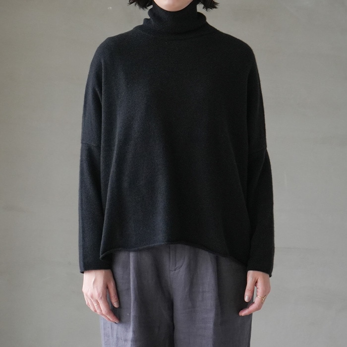 e223k133) / evam eva (エヴァムエヴァ) / cashmere turtleneck