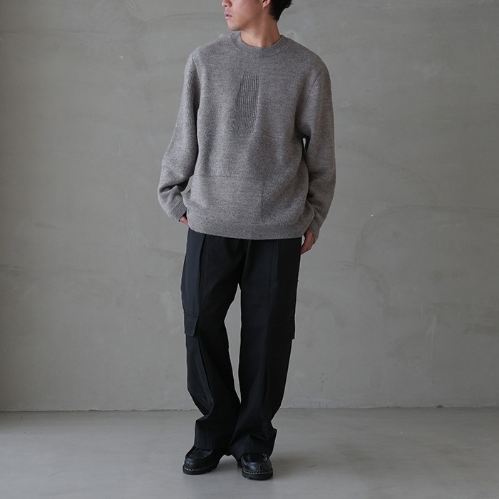 50%OFF】(kon-kn01233) kontor(コントール) / GEOMETRY KNIT