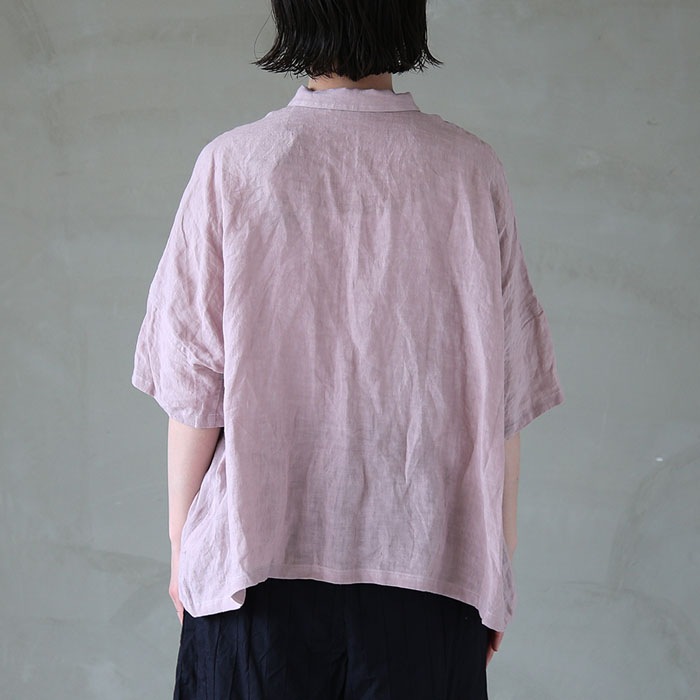 30%OFF】(13116044) Vlas Blomme (ヴラスブラム) / Washed 60/1 Linen