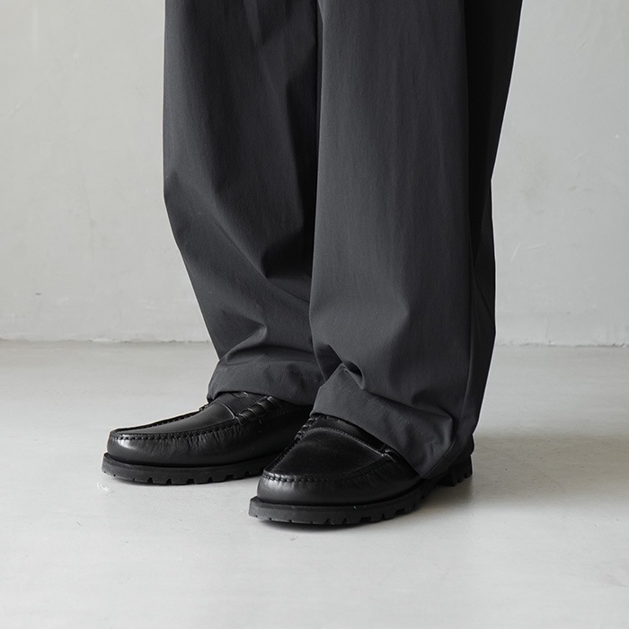 SAYATOMO（サヤトモ） Nylon Military Pants SAYATOMO 2 Tack Cotton Nylon Military Pants Black