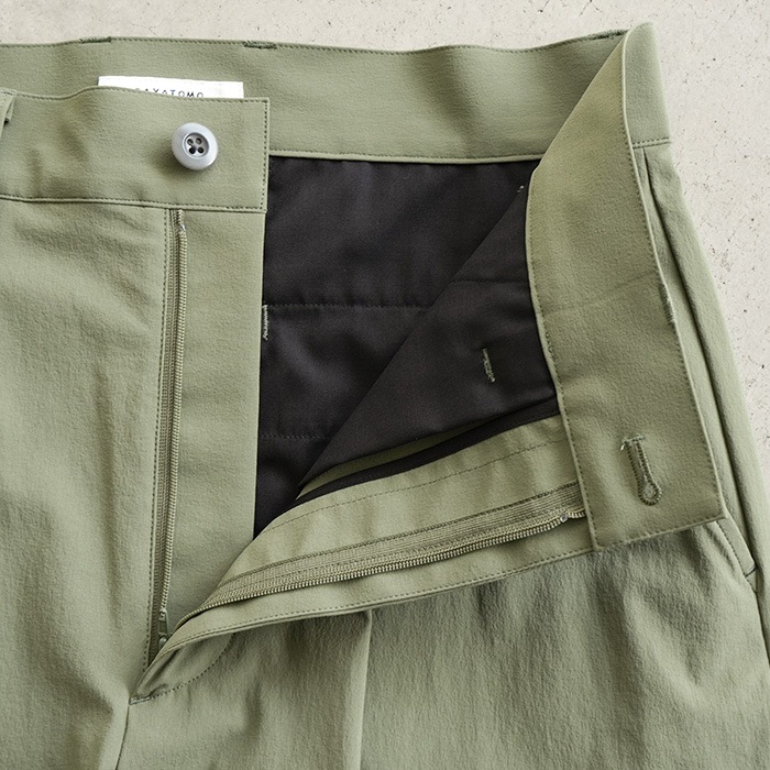 SAYATOMO（サヤトモ） Nylon Military Pants SAYATOMO 2 Tack Cotton Nylon Military Pants Black