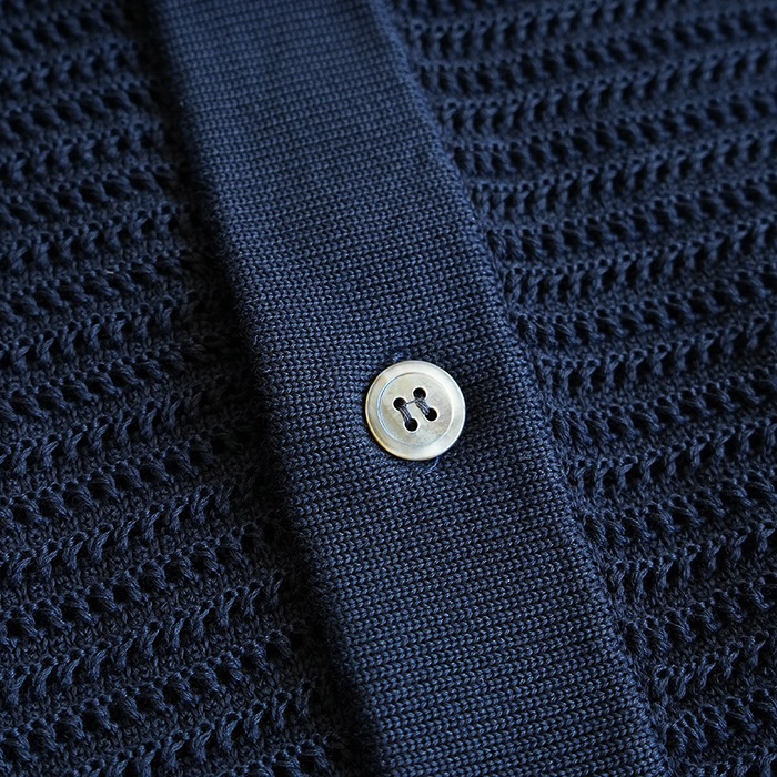 バトナー　BATONER SUMMER KNIT POLO S/S SUMMER KNIT POLO SHORT SLEEVE | BATONER