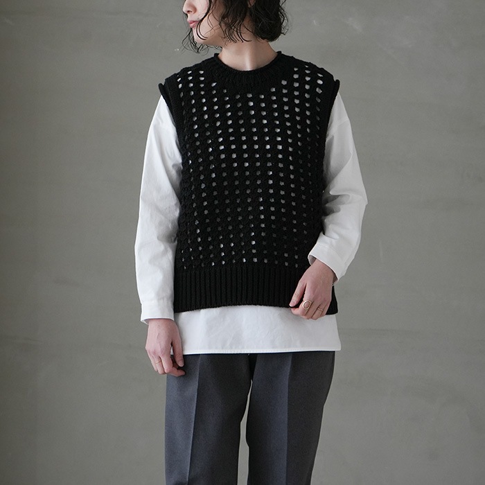 bn-23sl-009） / BATONER(バトナー) /BIG MESH VEST (ビッグメッシュ