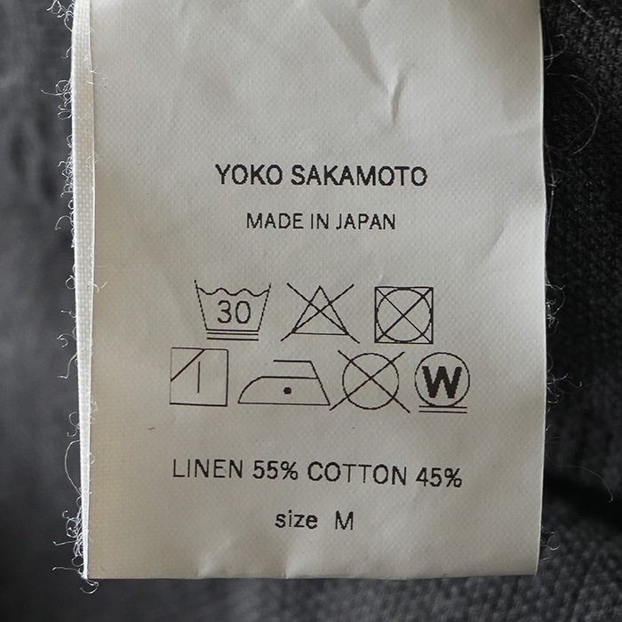 ys-24ss-41) YOKOSAKAMOTO(ヨーコサカモト) / JUMP SUIT