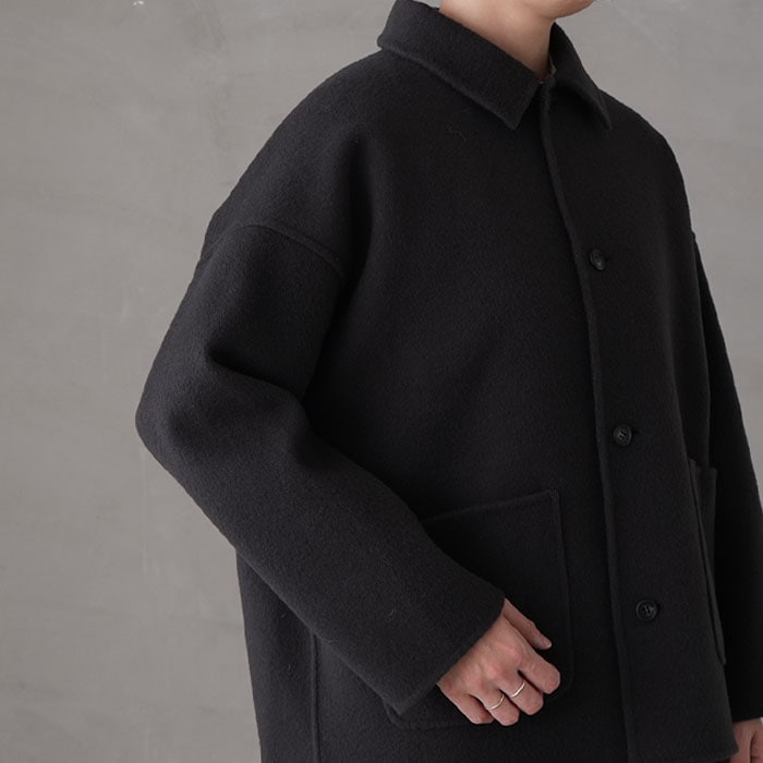 □（e243t165) / evam eva(エヴァムエヴァ) /short coat (ショート