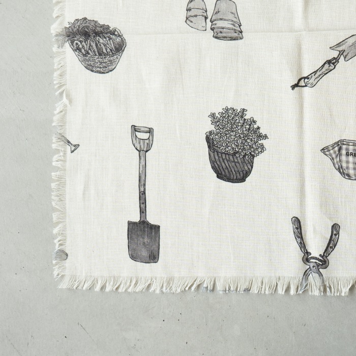 R&D.M.Co- アールアンドディーエムコー GREAT GREEN THUMB GAUZE SHAWL NO.7654 7654）/ R&D.M.Co-/OLDMANS TAILOR(アールアンドディーエムコー