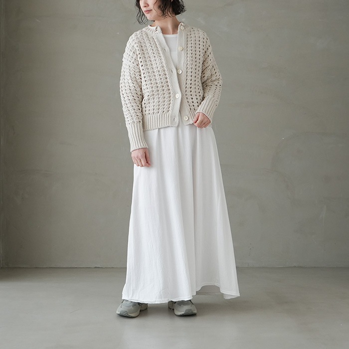 bn-23sl-008） / BATONER(バトナー) /BIG MESH CARDIGAN (ビッグ