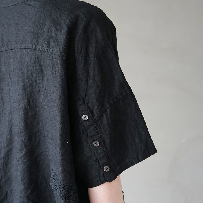 30%OFF】(13112043) Vlas Blomme (ヴラスブラム) /Linen × Lace レース