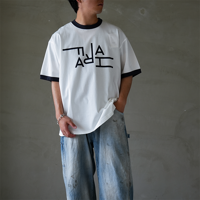 fr0401-m3008） / FARAH(ファーラー) / Printed Graphic Ringer T
