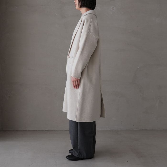 □（e243t166) / evam eva(エヴァムエヴァ) /tailored coat