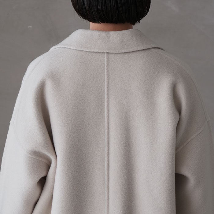 □（e243t166) / evam eva(エヴァムエヴァ) /tailored coat