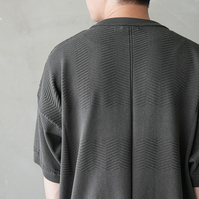 40%OFF】(ysk-25ss-kn10) / YASHIKI(ヤシキ) /Sogon Knit(荘厳ニット