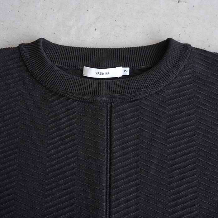 40%OFF】(ysk-25ss-kn10) / YASHIKI(ヤシキ) /Sogon Knit(荘厳