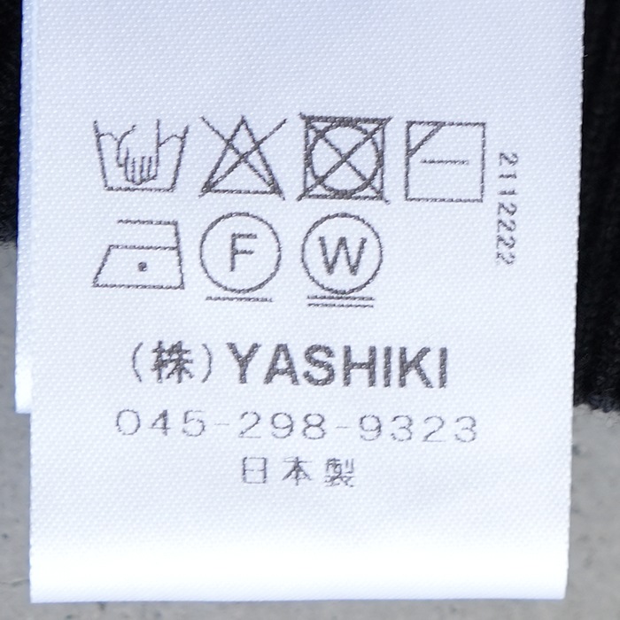 40%OFF】(ysk-25ss-kn10) / YASHIKI(ヤシキ) /Sogon Knit(荘厳