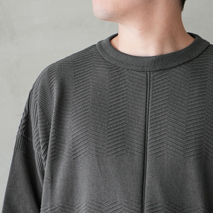 YASHIKI 18ss Samon Knit ヤシキ　ニット oAEZbmwFfa9y.jpg?width=768