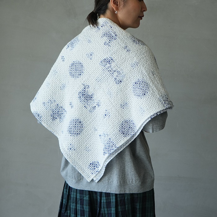 オールドマンズテーラー OLDMAN'S TAILOR ブランケット ストール WOOL TARTAN CHECK BLANKET Wallace （オールドマンズテーラー