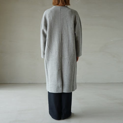e213k115) / evam eva(エヴァムエヴァ) / presswool long coat