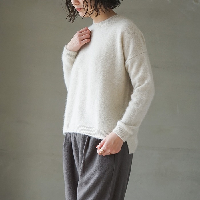 e223k213) / evam eva (エヴァムエヴァ) / wool fox pullover
