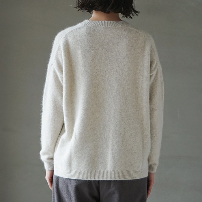 e223k213) / evam eva (エヴァムエヴァ) / wool fox pullover (ウール e223k213) / evam eva (エヴァムエヴァ) / wool fox pullover (ウール