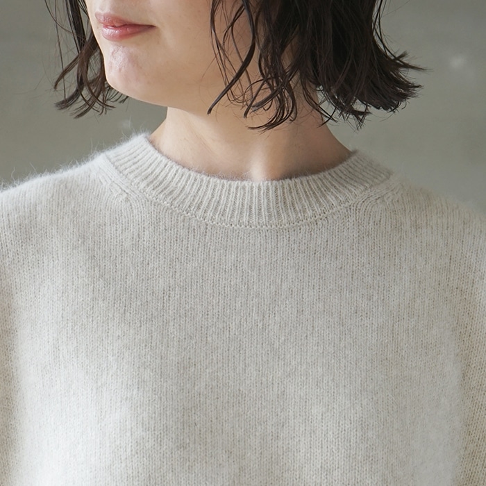 e223k213) / evam eva (エヴァムエヴァ) / wool fox pullover