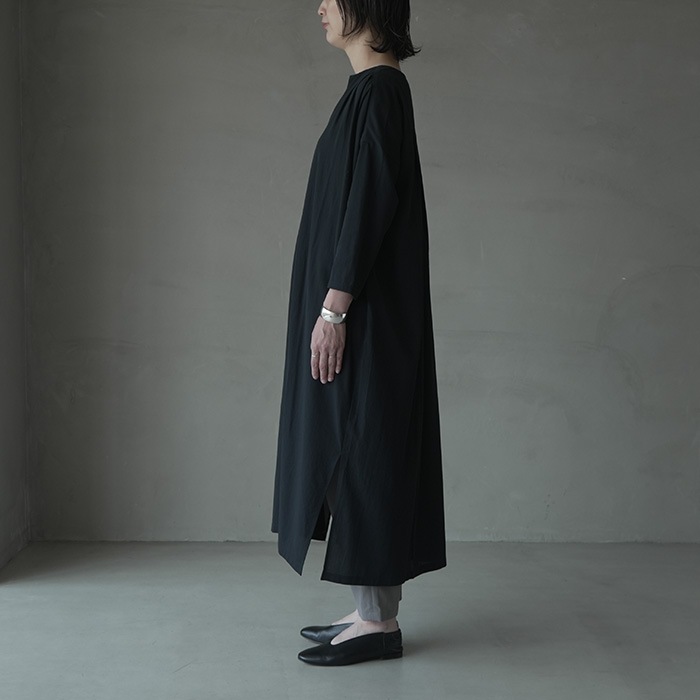 【最終】evameva エヴァムエヴァジャケットワンピース　定価56,100円 evameva (エヴァムエヴァ) wool one-piece / ウールワンピース