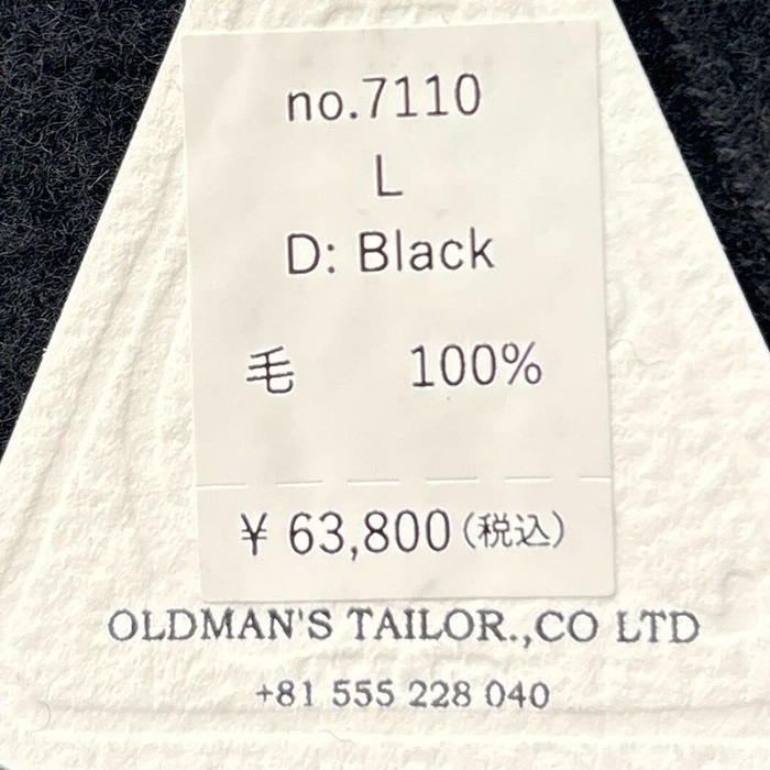 7110）/ R&D.M.Co-/OLDMANS TAILOR(アールアンドディーエムコー