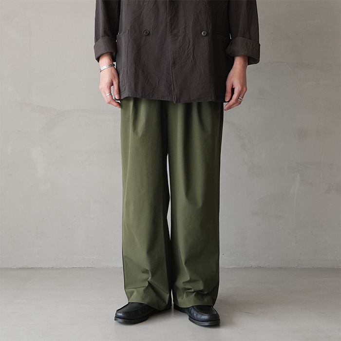パンツ mfpen easy trousers mfpen Easy Trousers[BROWN］