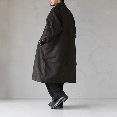 DAIWA PIER39 21AW GORE TEX INFINIUM TECH TWEED SOUTIEN COLLAR COAT 