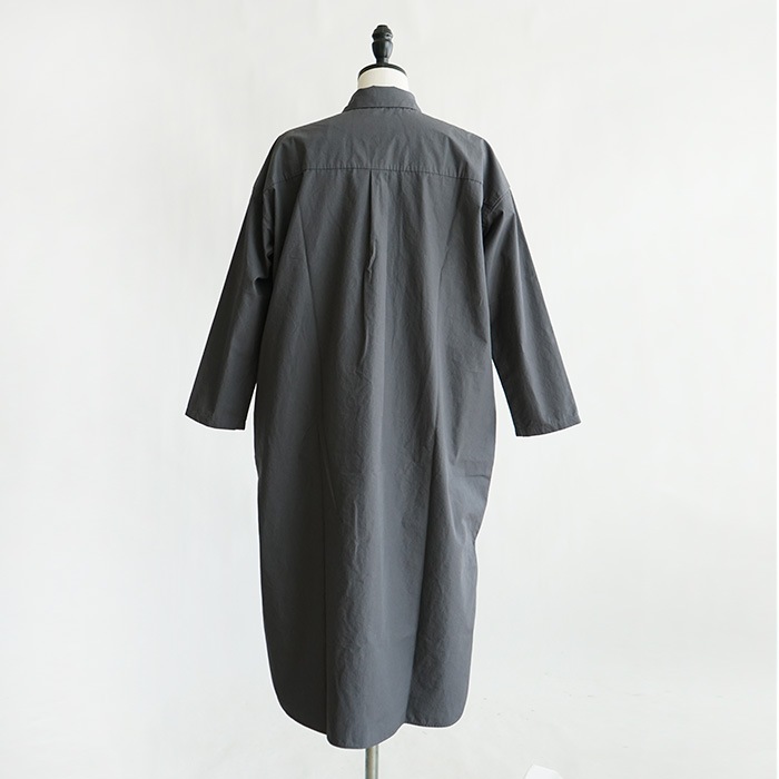 ☆(e223t066) / evam eva (エヴァムエヴァ) / cotton shirts OP