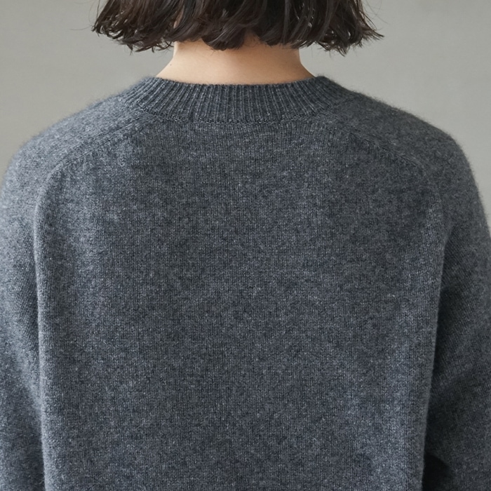 e223k215) / evam eva (エヴァムエヴァ) / wool fox pull over [men's e223k215) / evam eva (エヴァムエヴァ) / wool fox pull over [men's