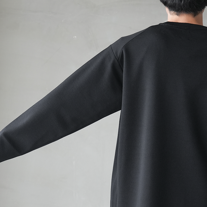 30%OFF】(bn-25fm-019)/ BATONER(バトナー) / 32G SMOOTH WOOL CREW