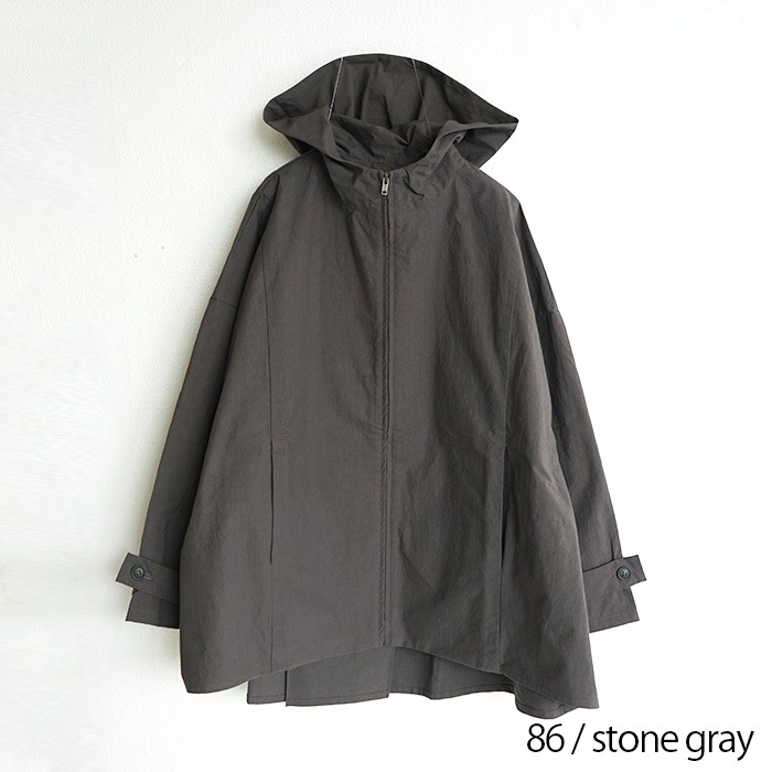 e223t069) / evam eva (エヴァムエヴァ) / hooded short coat