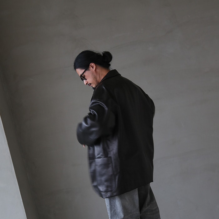 ys-23aw-11) / YOKOSAKAMOTO(ヨーコサカモト) / LEATHER BIG