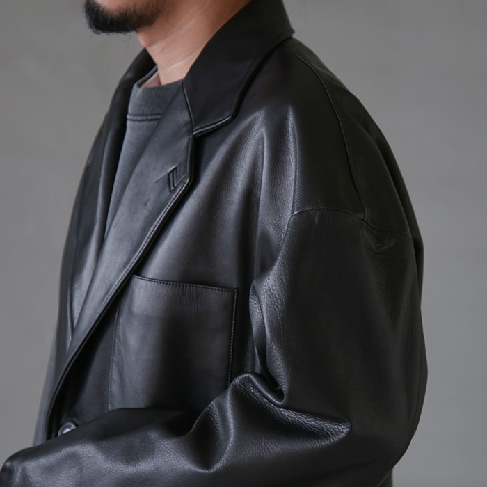 ys-23aw-11) / YOKOSAKAMOTO(ヨーコサカモト) / LEATHER BIG