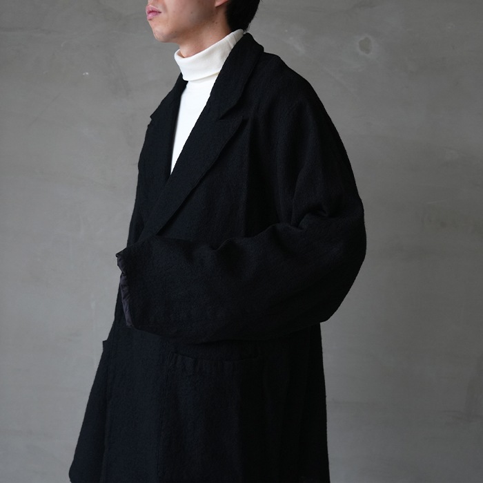 ジャケット・アウター 25aw barbell object bo-05j03 wool coat bo-05j03) barbell object(バーベルオブジェクト) /wool coat / メール