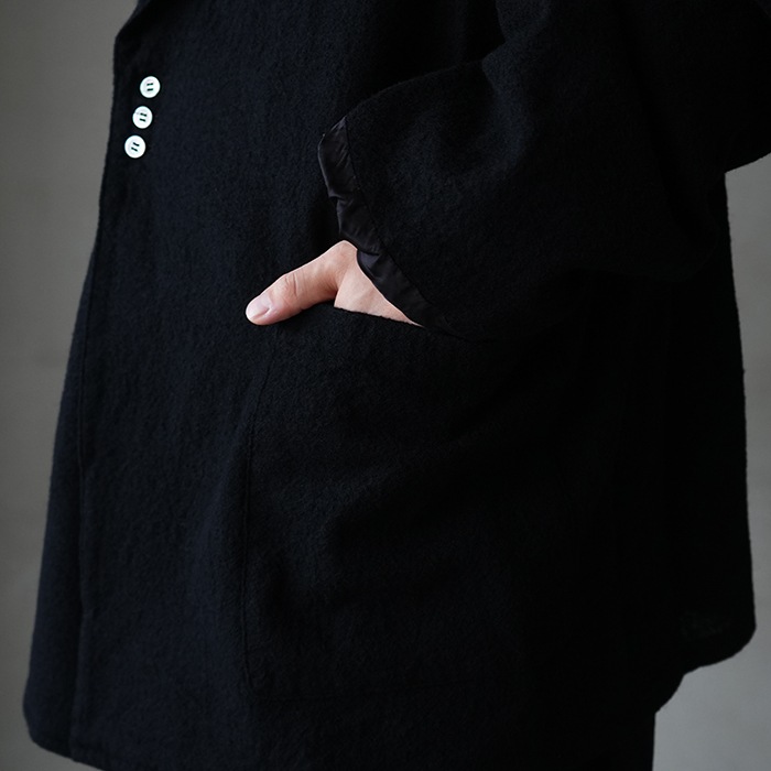 bo-05j03) barbell object(バーベルオブジェクト) /wool coat / メール