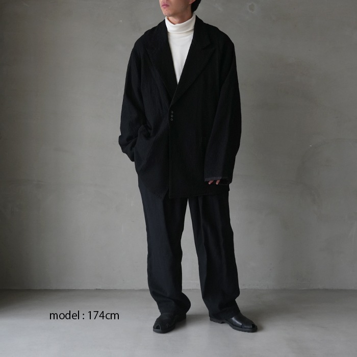 ジャケット・アウター 25aw barbell object bo-05j03 wool coat bo-05j03) barbell object(バーベルオブジェクト) /wool coat / メール