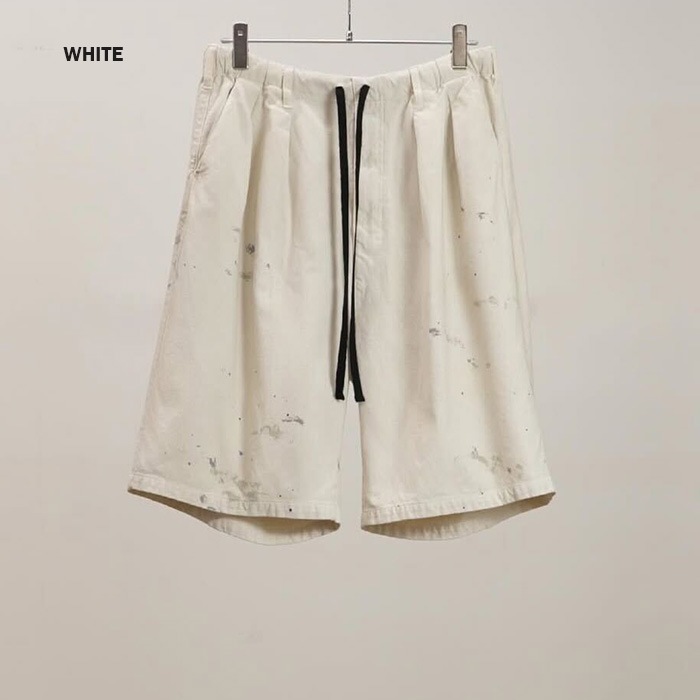 anc-pt115) / ANCELLM (アンセルム) / C/R DUCK SHORT PANTS（コットン