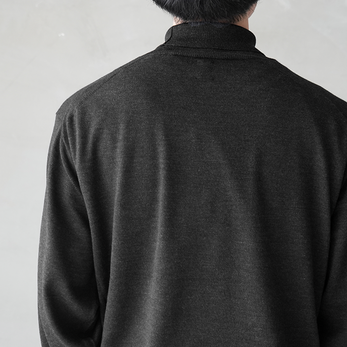20%OFF】(bn-25fm-027)/ BATONER(バトナー) / BABY WOOL TURTLE NECK