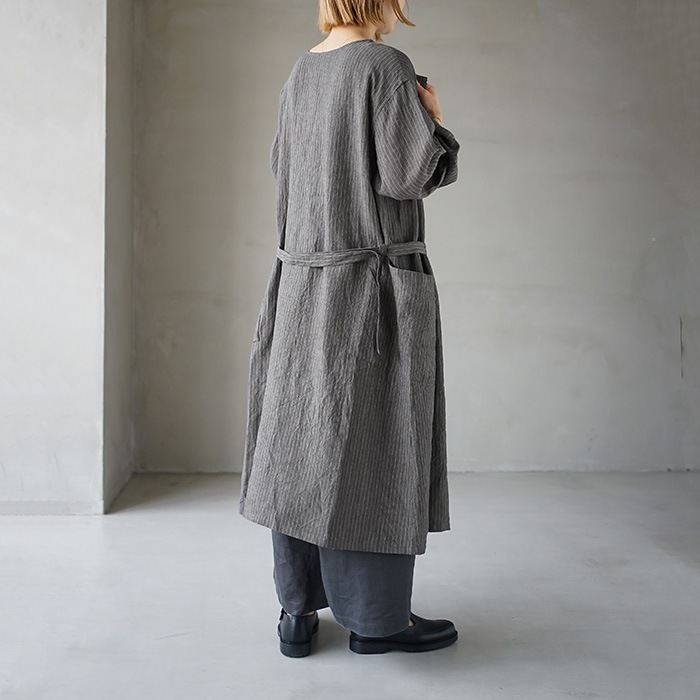 13200012) / Vlas Blomme (ヴラスブラム) / Vintage Stripe ベルト付き 