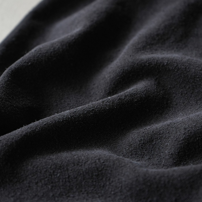 anc-pt41-a) / ANCELLM (アンセルム) / SILK SUEDE BAKER CARGO PANTS