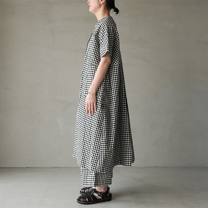 アトリエダンタン 'Morin' ガディコットンワンピース アトリエダンタン 'Morin' ガディコットンワンピース - メルカリ