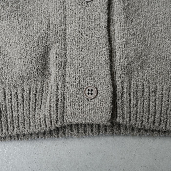 □(e253k103) / evam eva (エヴァムエヴァ) / renew-wool cardigan