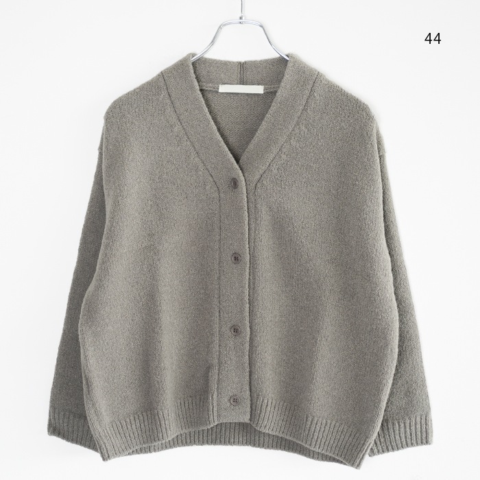 e253k103) / evam eva (エヴァムエヴァ) / renew-wool cardigan