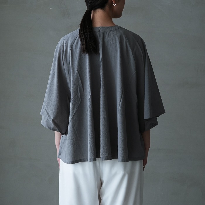 ◎(e261t119) / evam eva (エヴァムエヴァ) / cotton flare pullover 