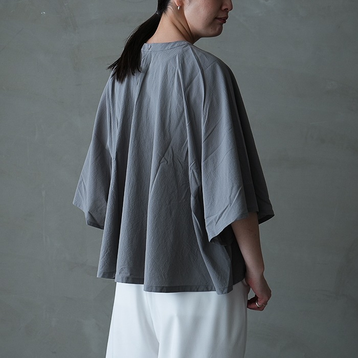 e261t119) / evam eva (エヴァムエヴァ) / cotton flare pullover