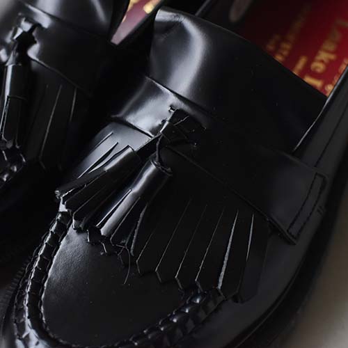 美品　Loake タッセルローファー　オールドマンズテーラー別注 Loake / OLDMAN'S TAILOR Classic Tassel Loafer Shoe - Black