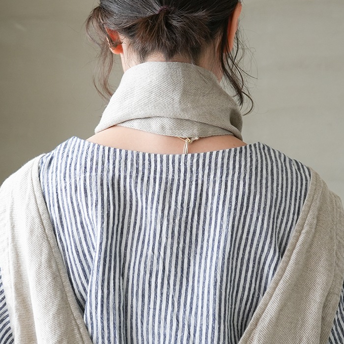 Vlas Blomme（ヴラスブラム） 13203012) vlas blomme(ヴラスブラム) / Vintage Cotton 異素材