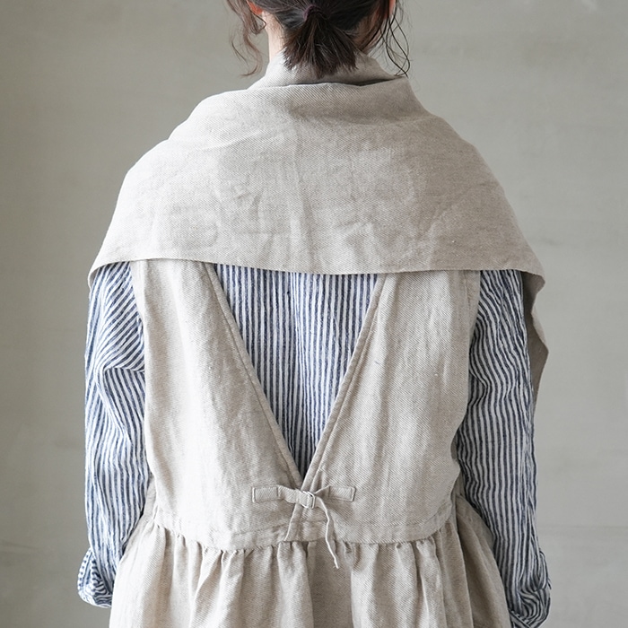 Vlas Blomme（ヴラスブラム） 13203012) vlas blomme(ヴラスブラム) / Vintage Cotton 異素材