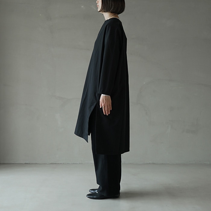 e233t056) / evam eva (エヴァムエヴァ) / slit one-piece (スリット